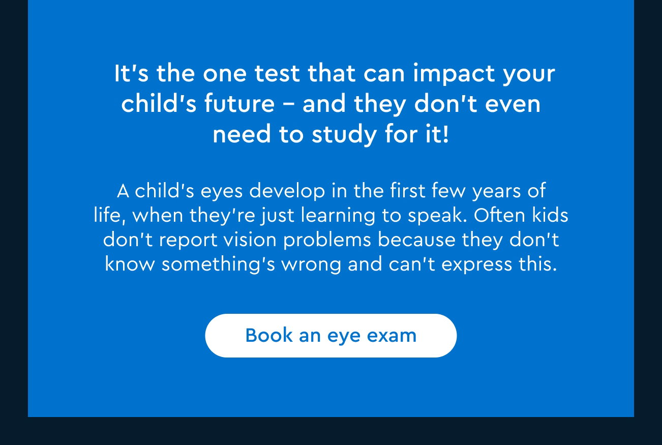 Book an eye exam