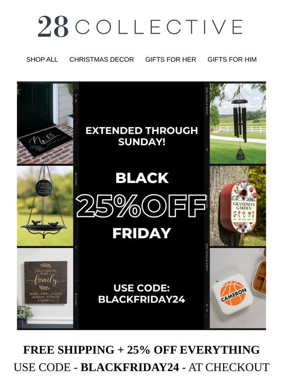 Missed Black Friday? No Worries – It’s Extended!