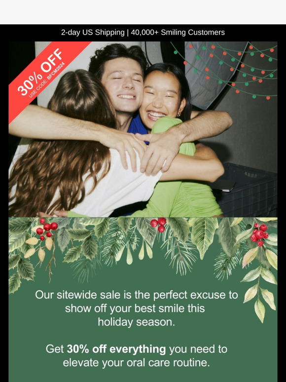 30% Off Everything Ends Soon