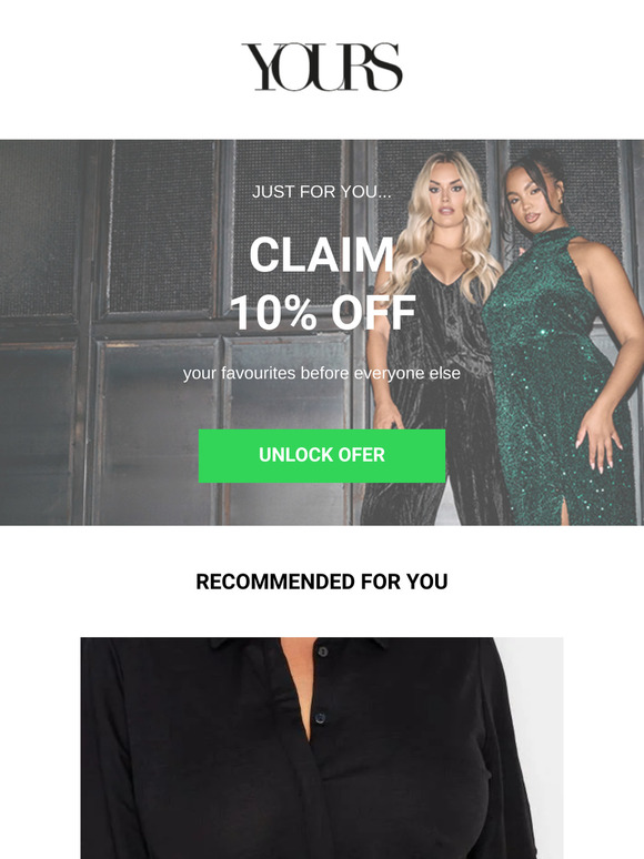Unlocked: 10% off your next order