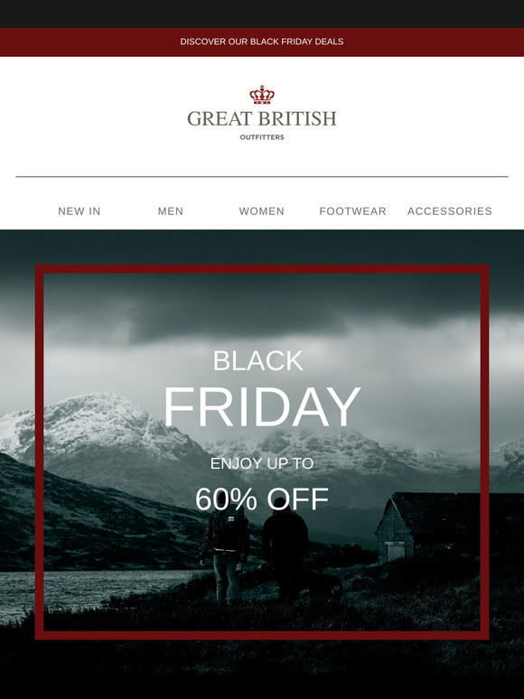 Black Friday - 60% off