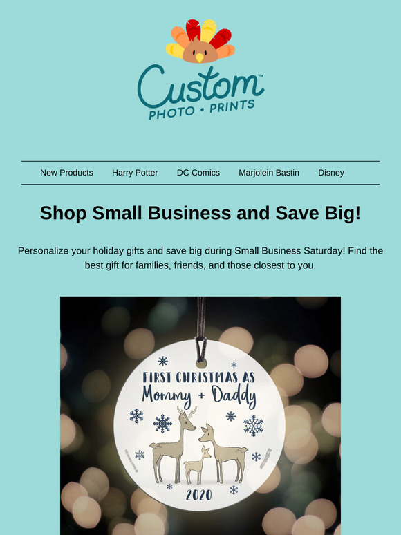 Get the Best Personalized Gifts When You Shop Small Business🎁