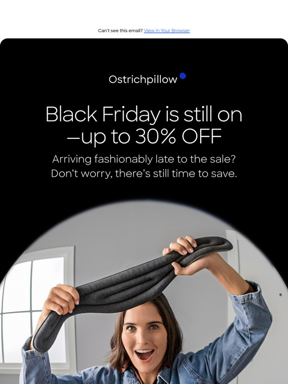 Deal's still here—up to 30% OFF