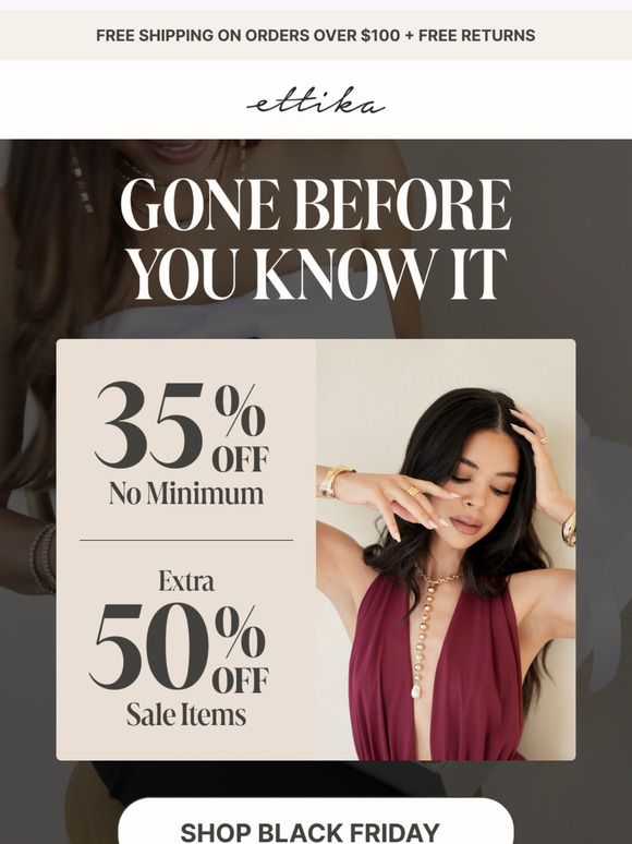 35% Off + Extra 50% Off Sale Collection 🎁