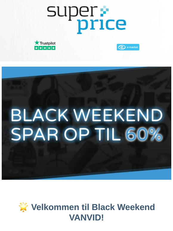 🚀 Black Weekend Starter Nu: Vanvittige Tilbud på Elektronik & Gadgets! 🎉🔥