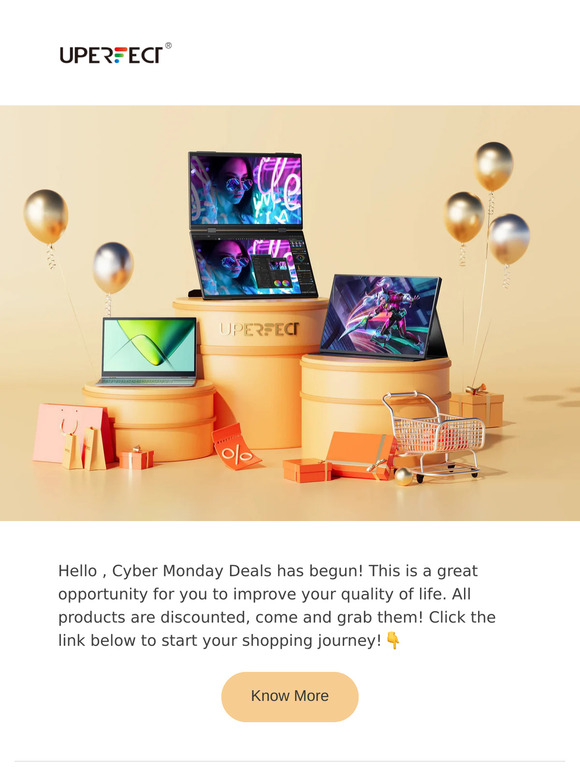 Cyber Monday Starts Now! See Exclusive Savings Inside!