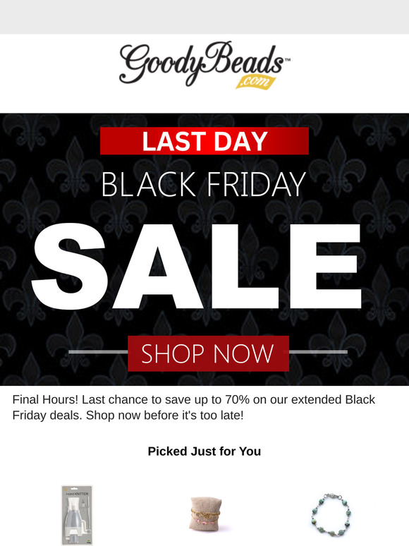 LAST DAY Black Friday Deals