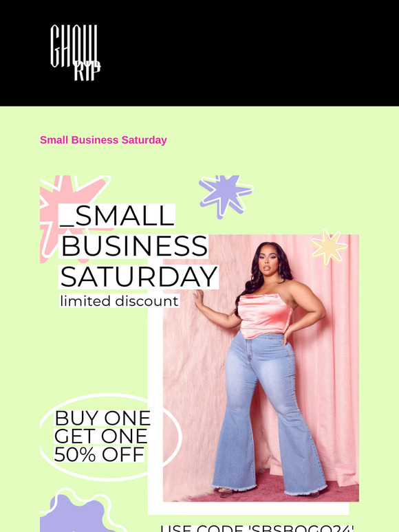 A thank you for supporting small business 🎁
