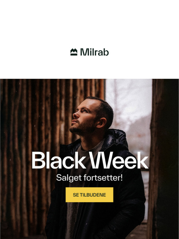 Black Weekend! Salget fortsetter 🔥