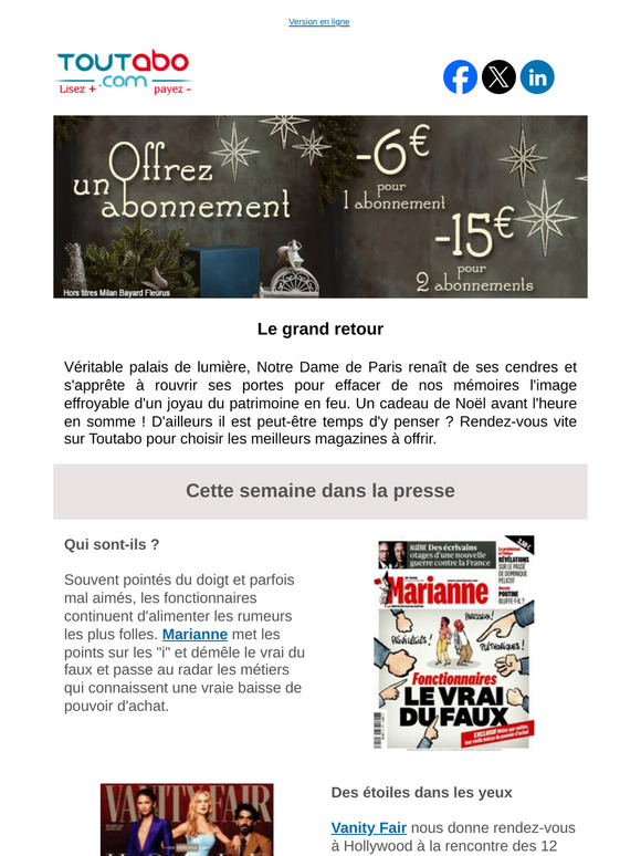 Le grand retour