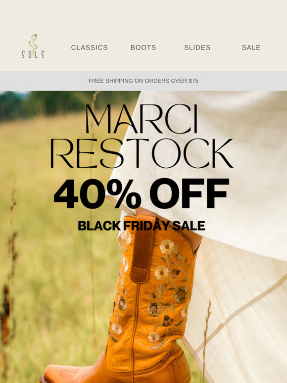 Marci Boots Are Back and on SALE! 🌸