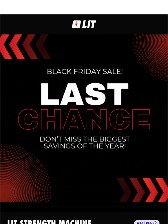 🚨 ENDS MIDNIGHT! — BLACK FRIDAY BLOWOUT