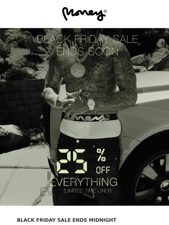 BLACK FRIDAY SALE tENDS MIDNIGHT