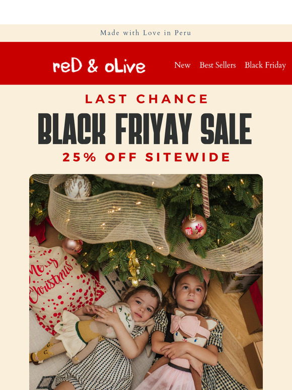 Last Call: Black Friday Savings End Tonight!