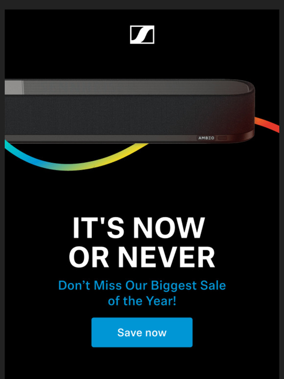 AMBEO Soundbars: Big Savings, Bigger Sound!