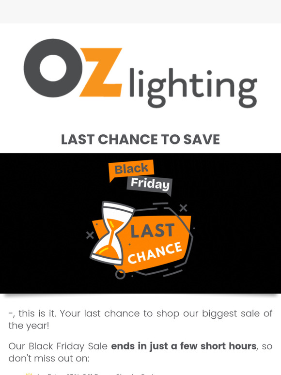 Last Chance to Save Big – Black Friday Ends Soon!