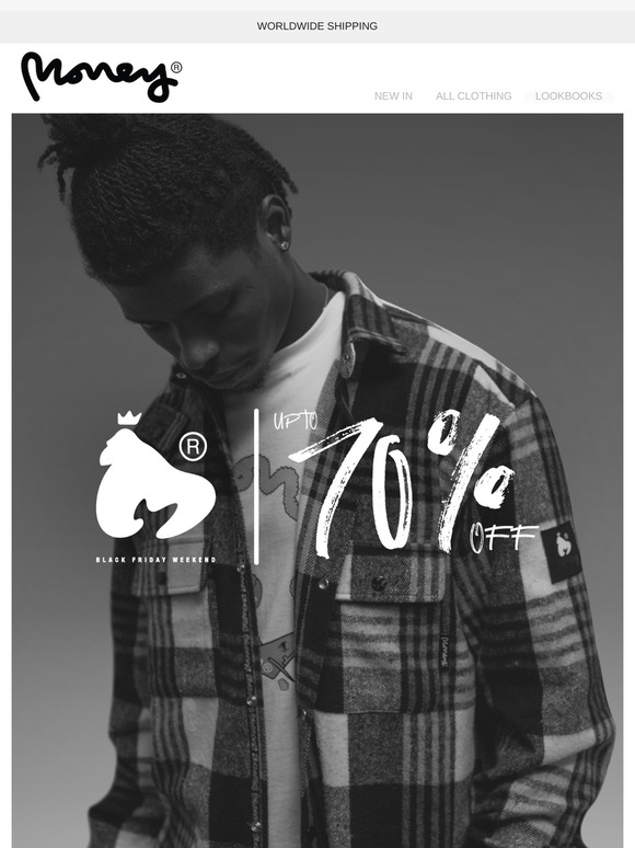Up to 70% Off: Black Friday Weekend 💥