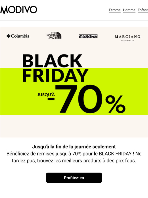 BLACK FRIDAY ◼️ Dernière chance