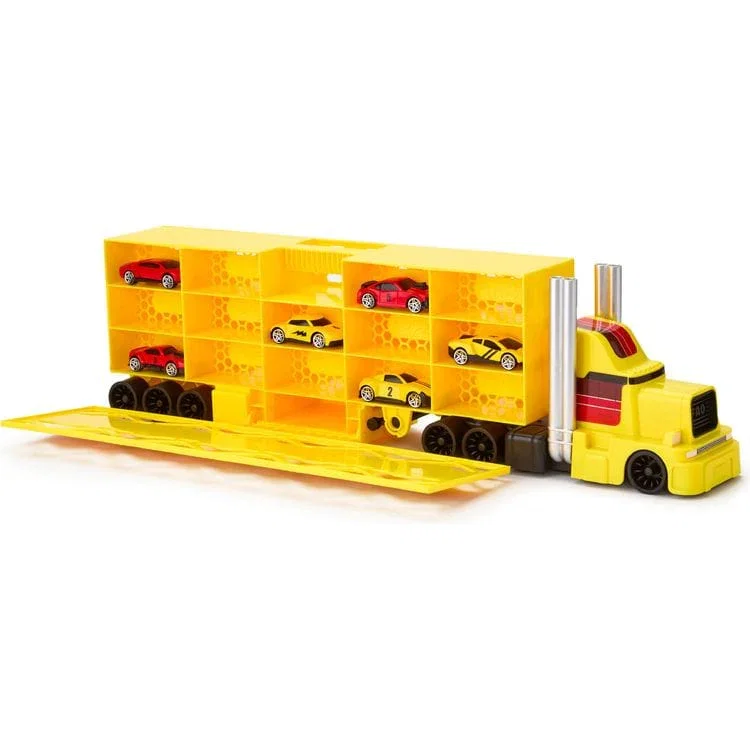 Image of Big Cab Auto Hauler Race Car Storage Set