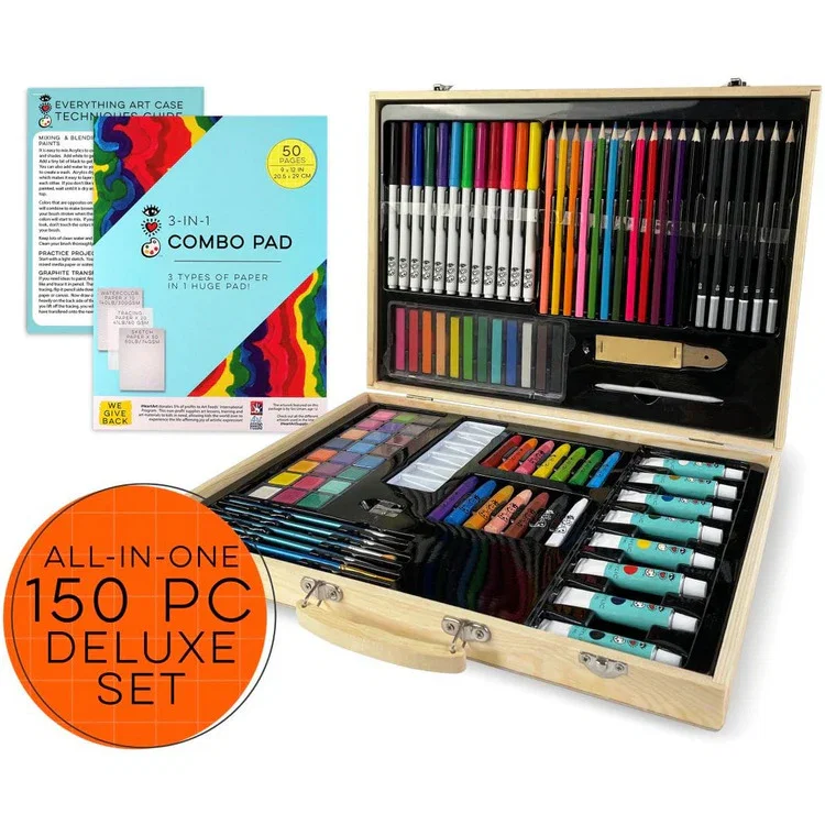Image of Deluxe Wooden Everything Art Case