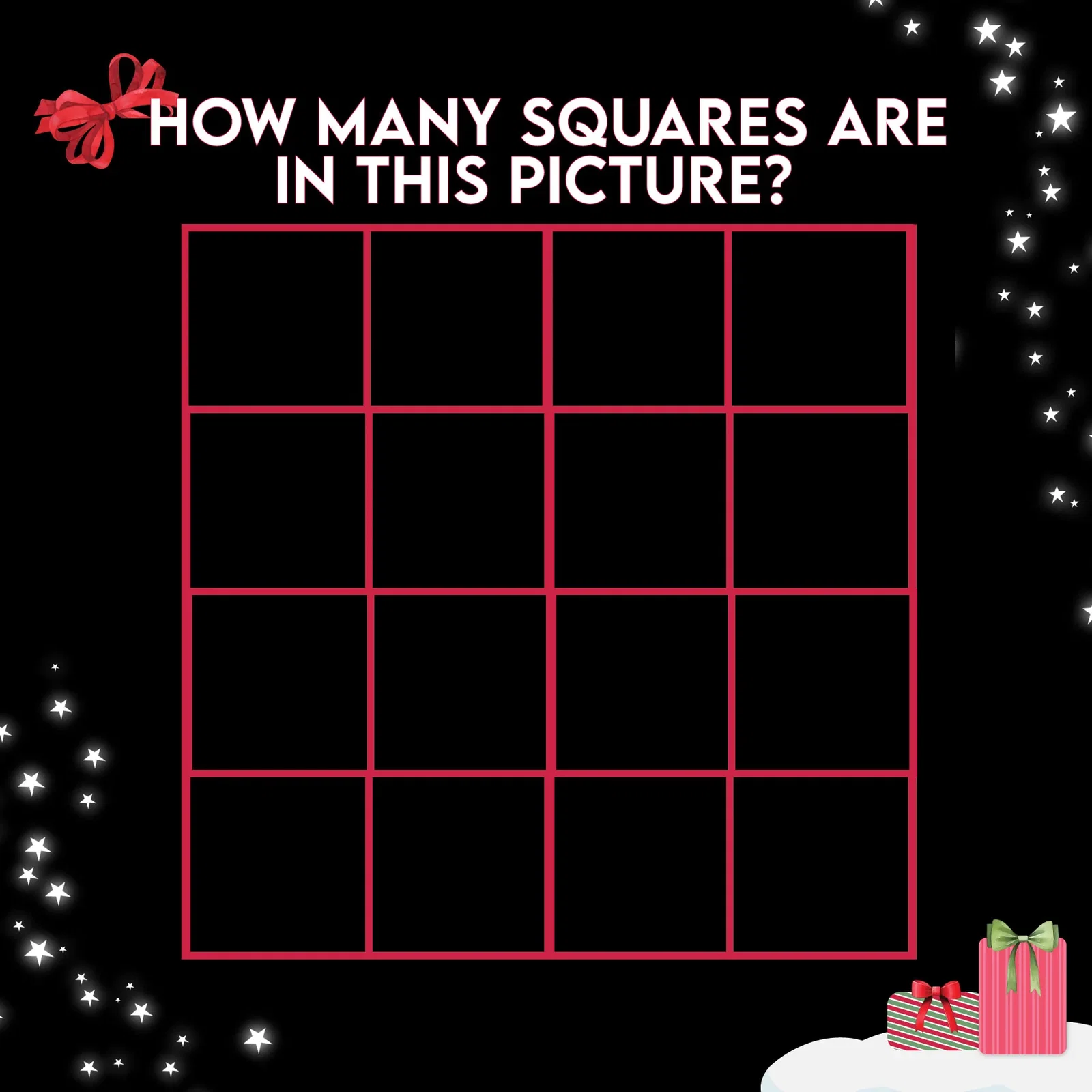 COUNT THE SQUARES!