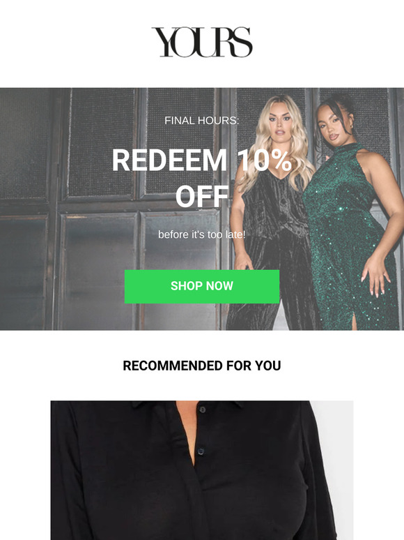 10% off is waiting for you…