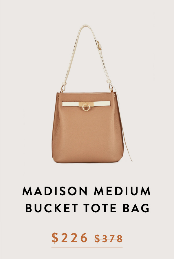 Madison Medium Bucket Tote Bag