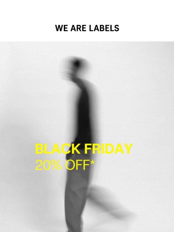 Black Friday Reminder