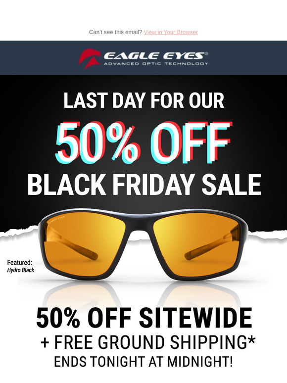 Last Day for Our Black Friday Sale!