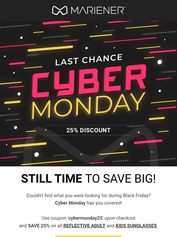 Forget about Black Friday | Save 25% with Cyber Monday