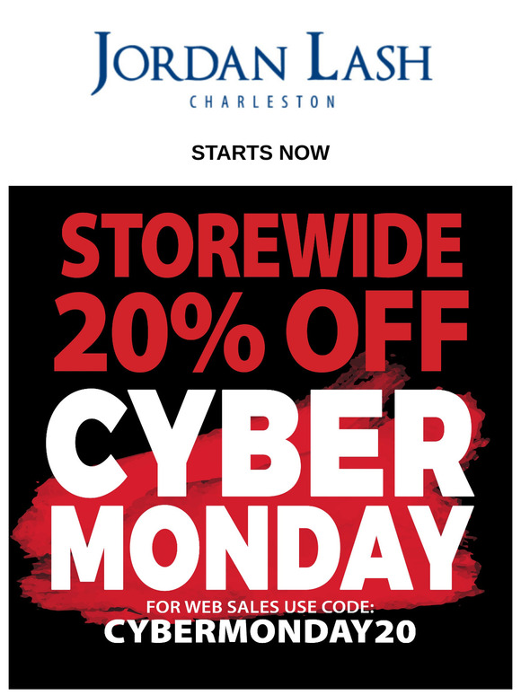 CYBER MONDAY STARTS NOW