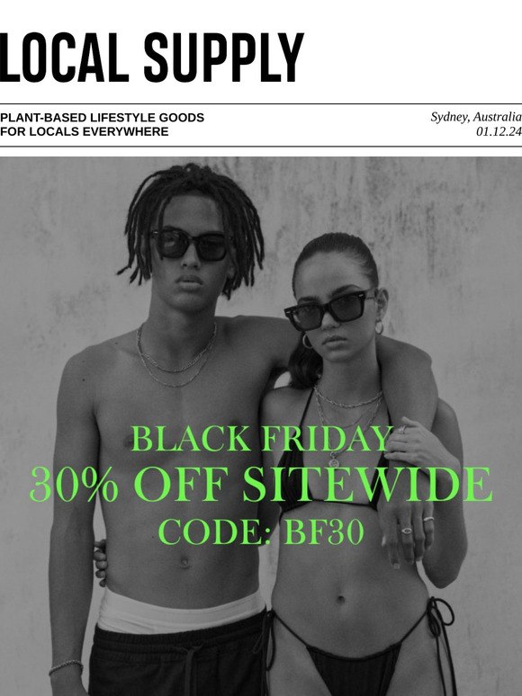 ⚡️ 30% OFF EVERYTHING → Our Only Sitewide Sale of the Year!