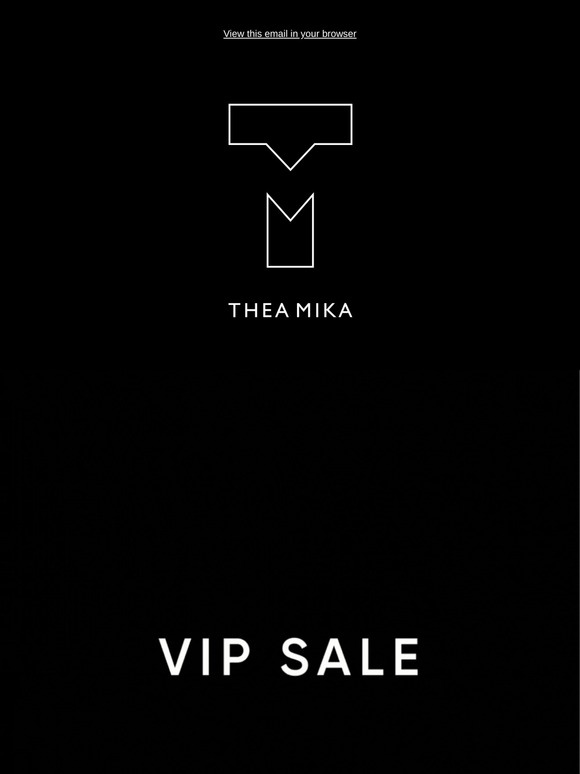 ⌚ ONLY UNTIL TOMORROW | BLACK DAYS AT THEA MIKA