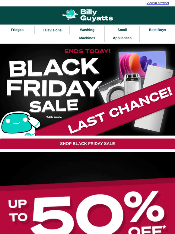 LAST CHANCE! Black Friday Deals🖤⏰