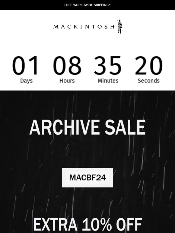 Archive Sale | Ends Soon