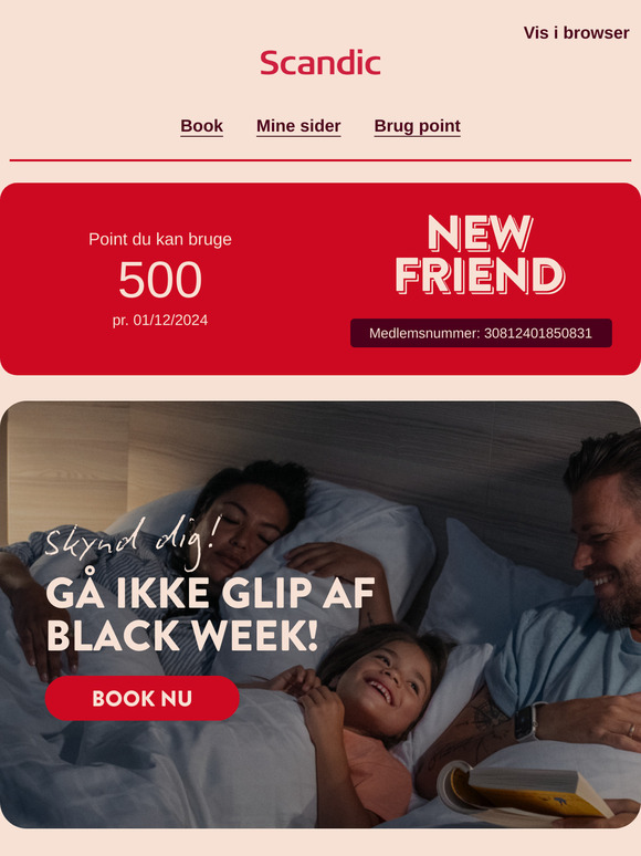 Sidste chance! Gå ikke glip af Black Week!