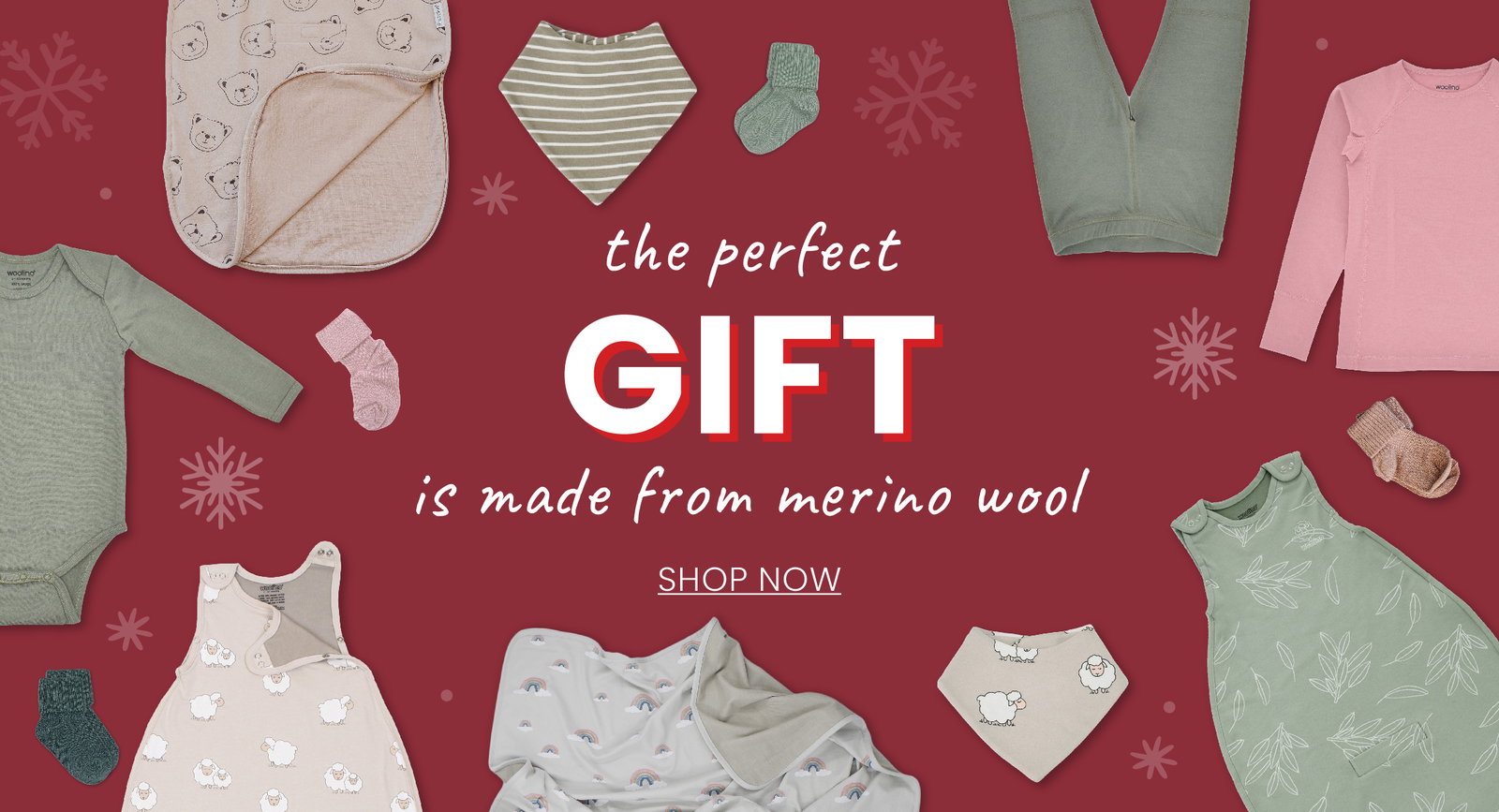 THE PERFECT GIFT IS MADE OF WOOL