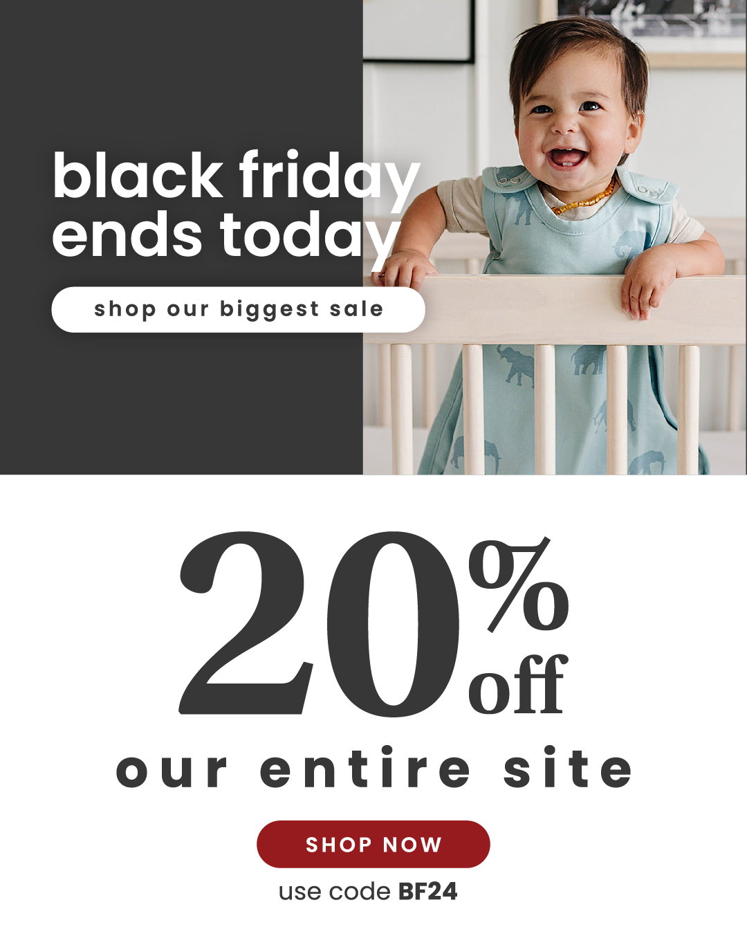 Black Friday extended. 20% OFF Our entire Site. Shop our biggest sale.
