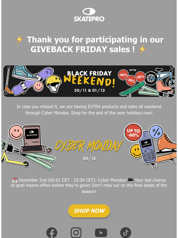 ⚡ Black Friday WEEKEND is Here!