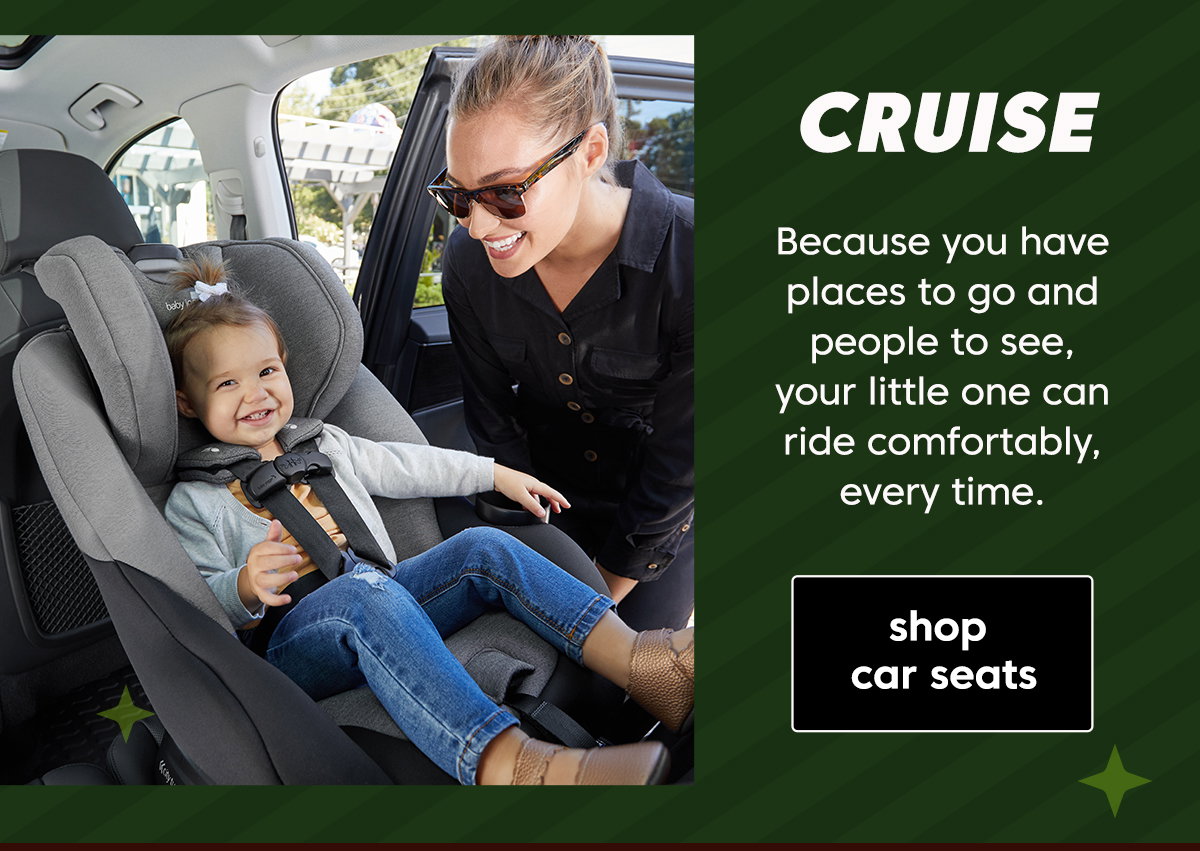 Cruise. shop car seats