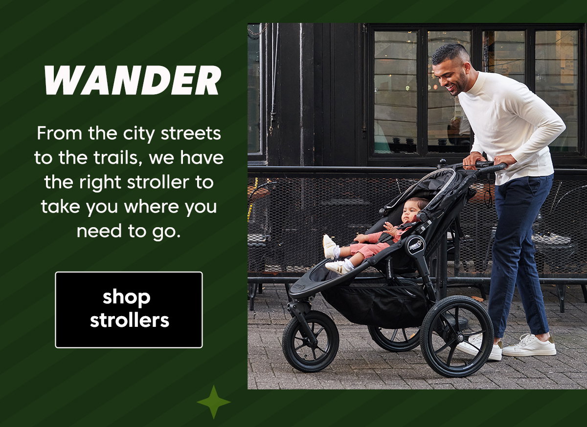 Wander. shop strollers