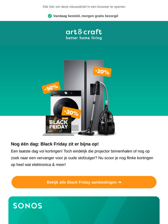 🚨 Laatste kans: nog tot 40% korting op Cyber Monday 🚨