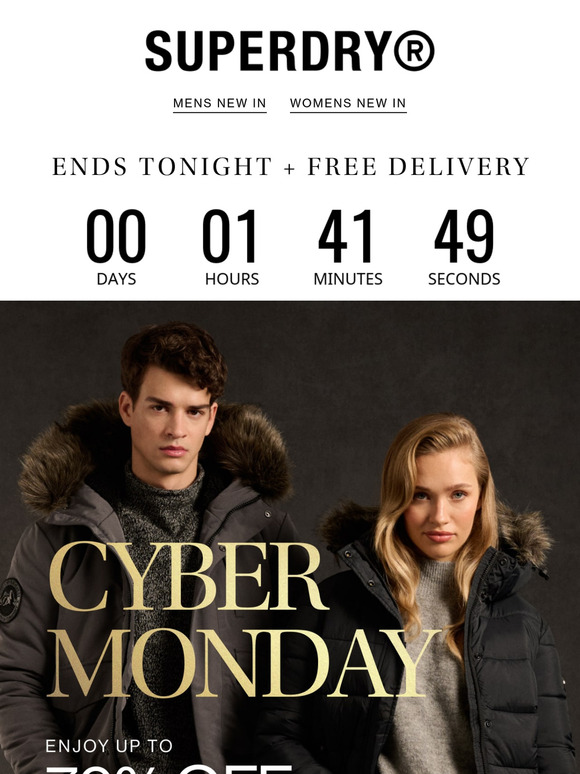 Last Few Hours: Cyber Monday Ends Tonight