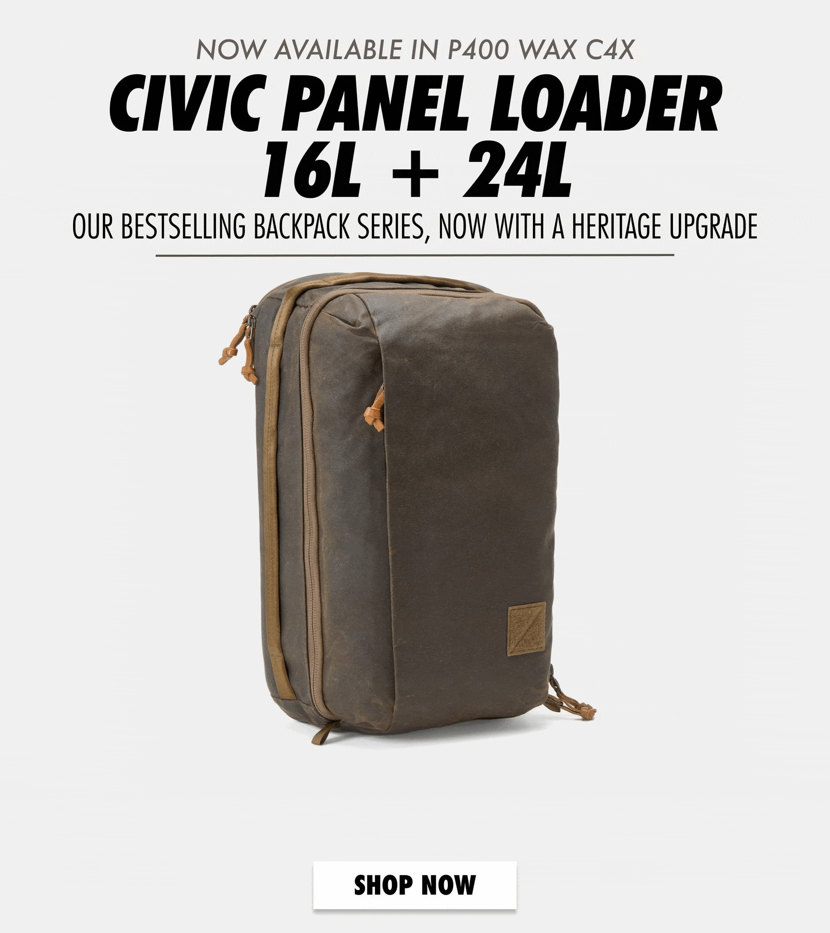 EVERGOODS: Waxed Canvas CPL16 + CPL24 | Milled