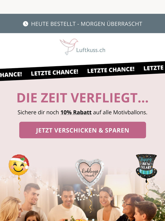 Gleich ungültig: 10% Rabatt!