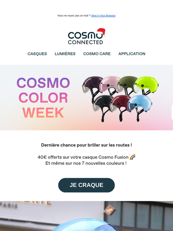 Dernières heures de la Cosmo Color Week ⏰