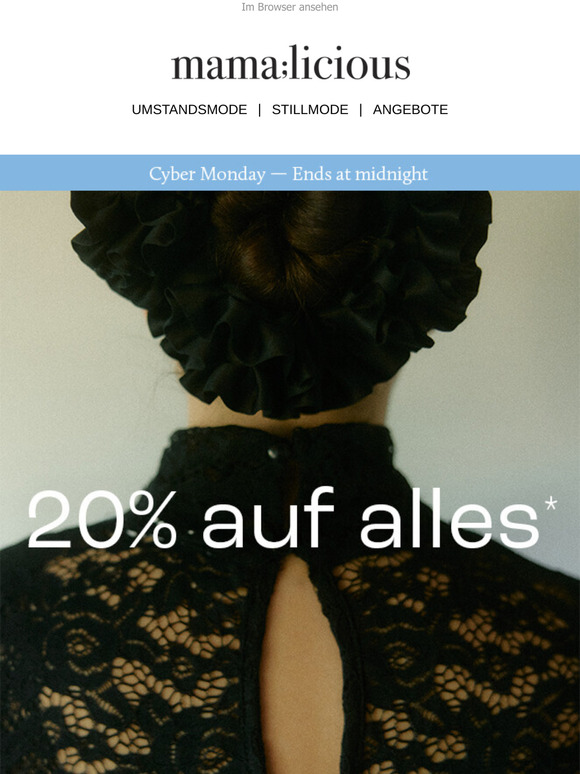 CYBER MONDAY endet um Mitternacht!