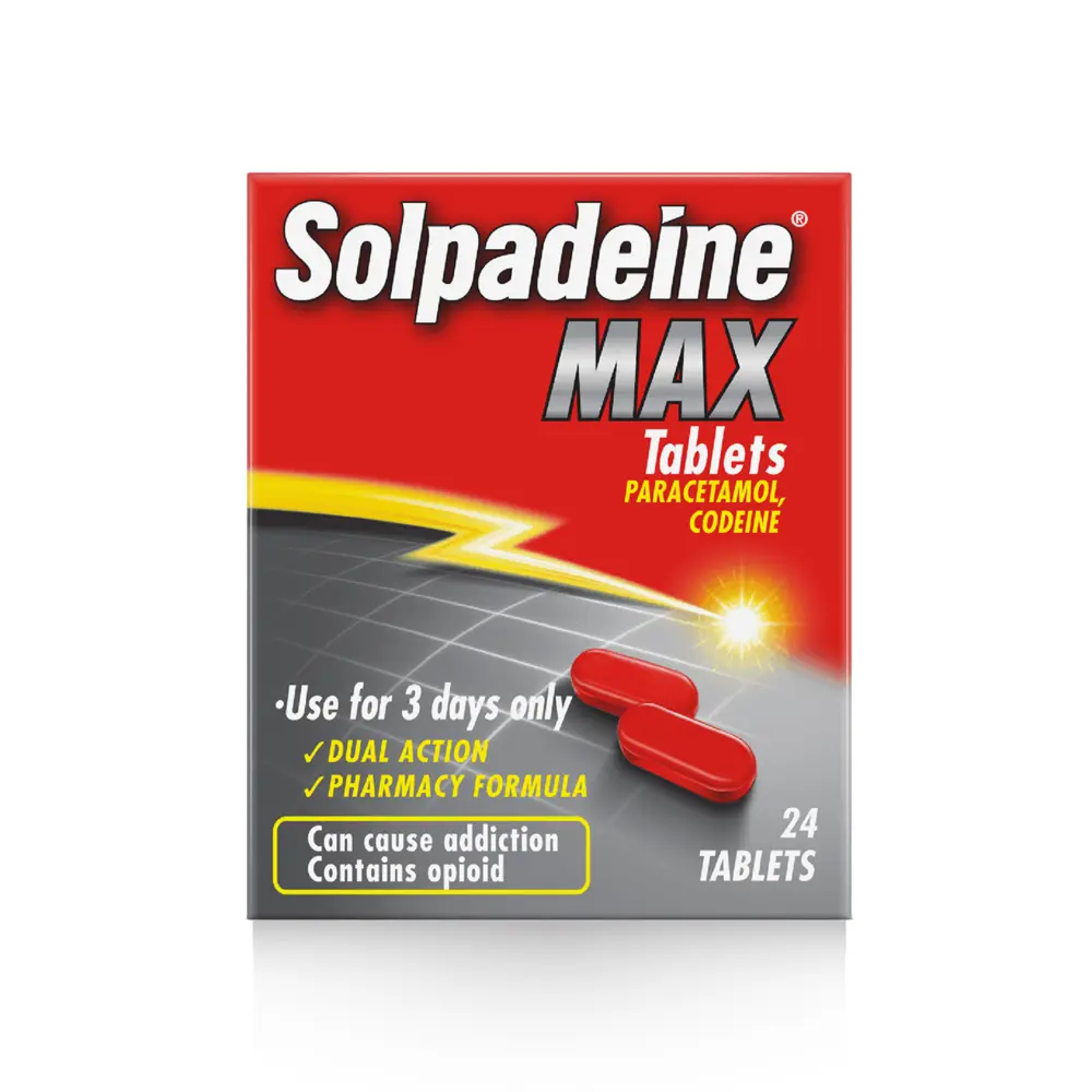 Image of Solpadeine Max (Codeine/Paracetamol) - 24 Tablets