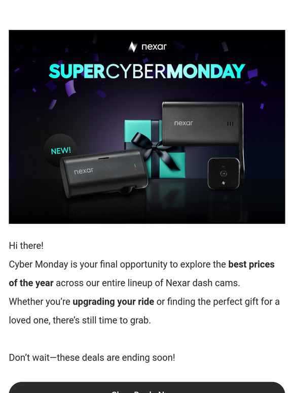 🕑️ Cyber Monday Savings Are Here—Don’t Miss Out!