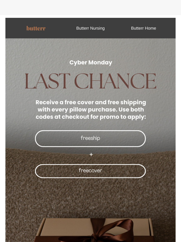 LAST CHANCE! Save over $50 with our Cyber Monday Promo